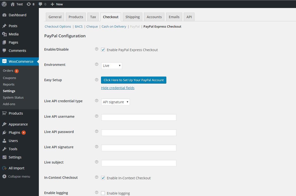 WordPress 独立站接入 PayPal 的详细步骤2