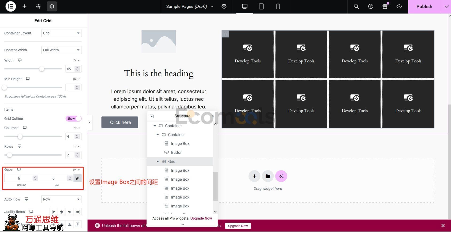 Elementor基础：Container（容器）和Layout（布局）详解