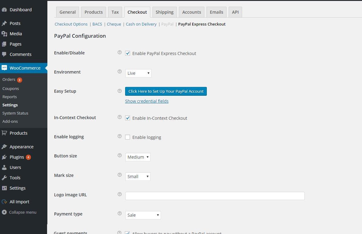 WordPress 独立站接入 PayPal 的详细步骤2